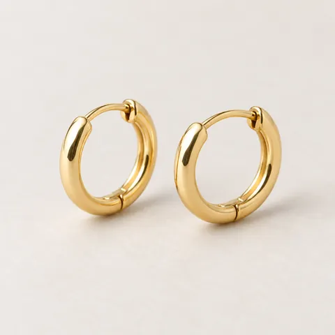 Small gold hoops